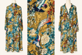Sara Size 26 Botanical Bird Print Maxi Shirt Dress – As New