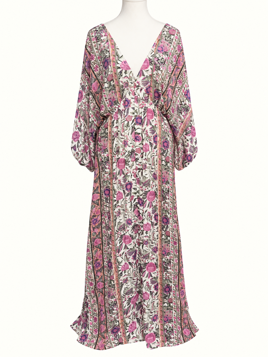 The Poetic Gypsy Boho Floral Maxi Dress – Size 16