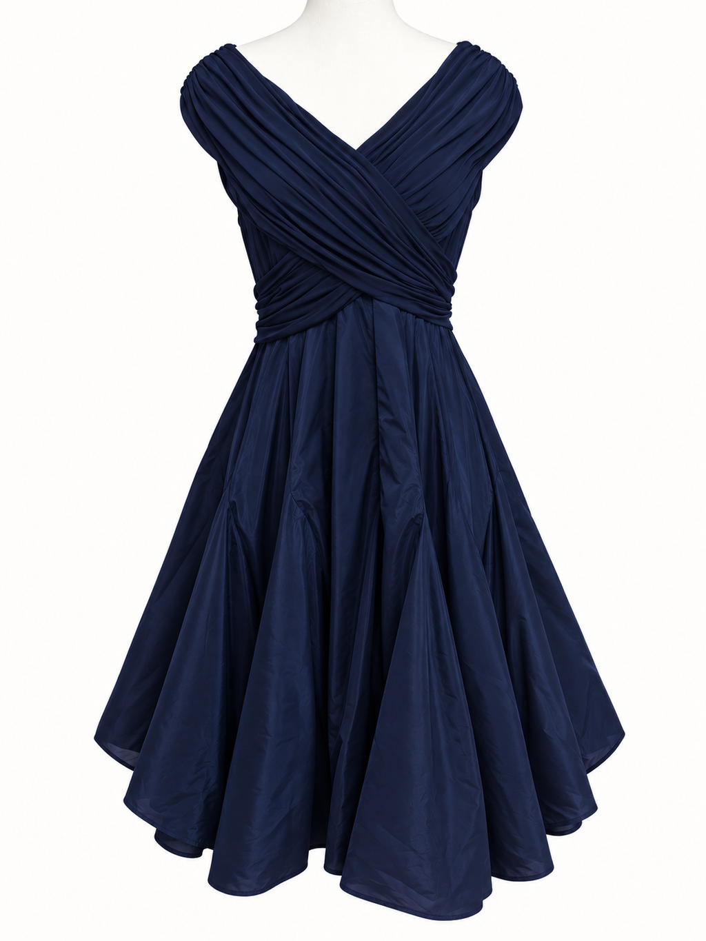Anthea Crawford Exquisite Navy Blue Evening Dress – Size 16 | Like New