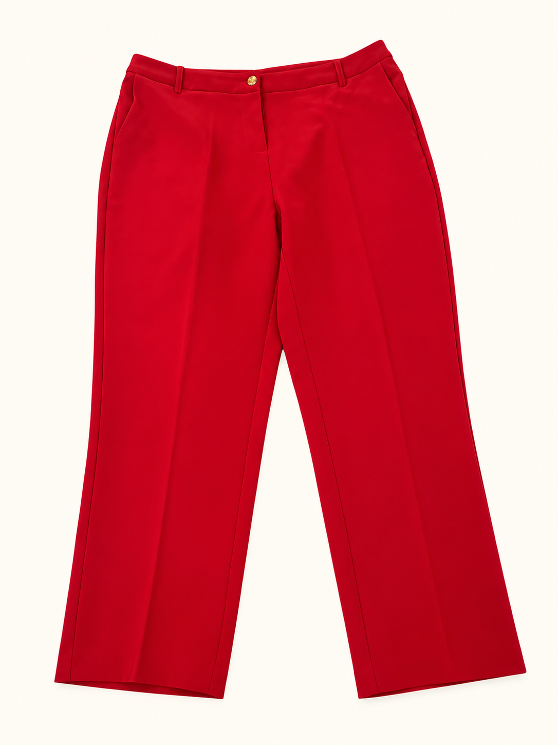 City Chic Red Tailored Dress Pants – Size S/16